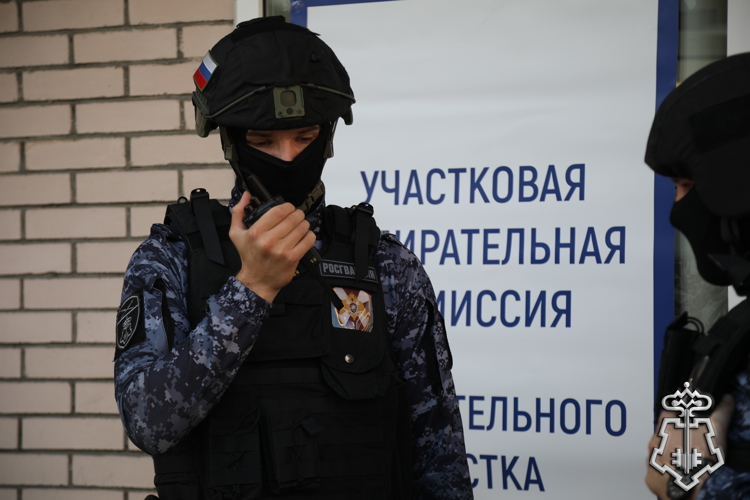 Сотрудники Росгвардии обеспечили безопасность во время проведения выборов в Хабаровском крае